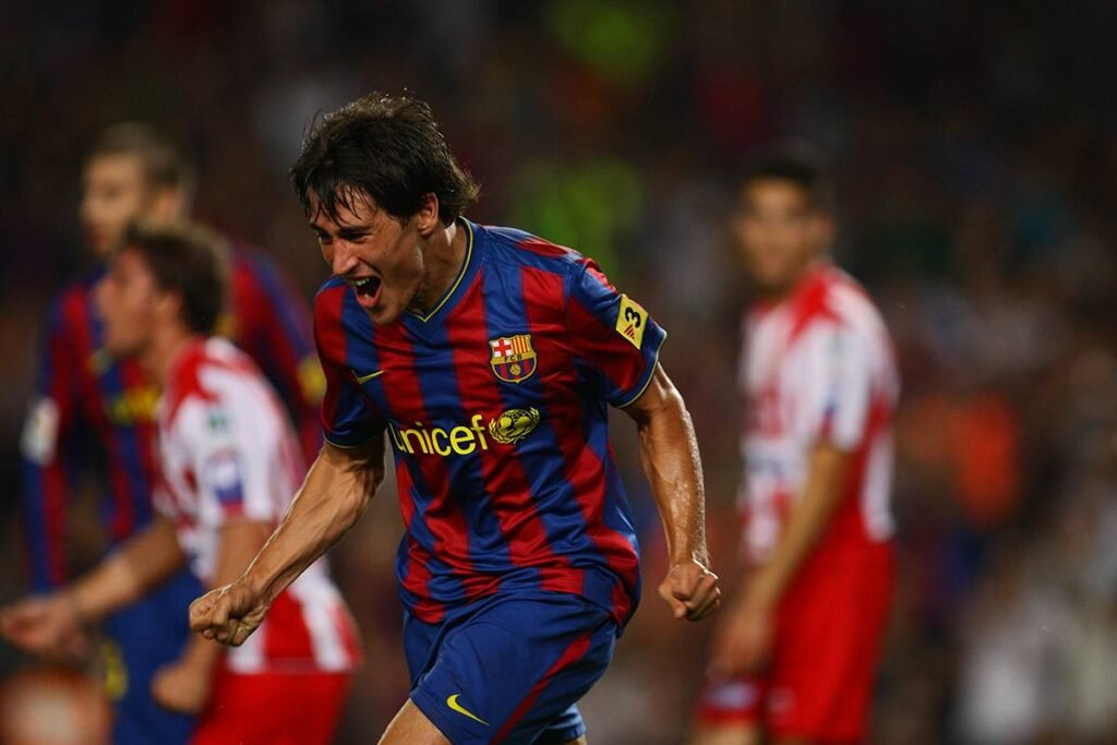 Bojan Krkić u dresu Barcelone kao tinejdžerska senzacija