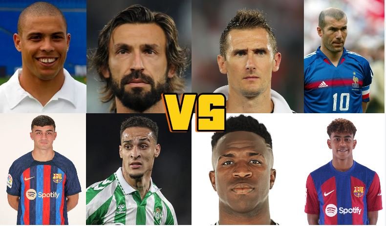 Razlika između nogometaša danas i nekada