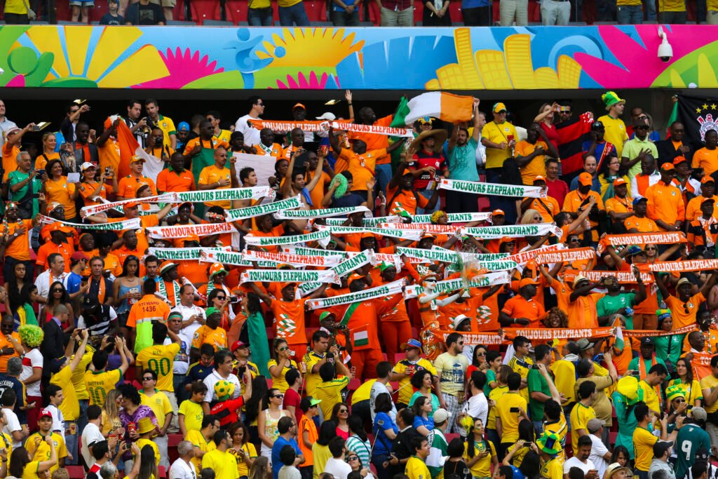 Obala bjelokosti navijači